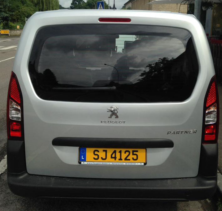 radar mobile Peugeot Partner SJ 4125